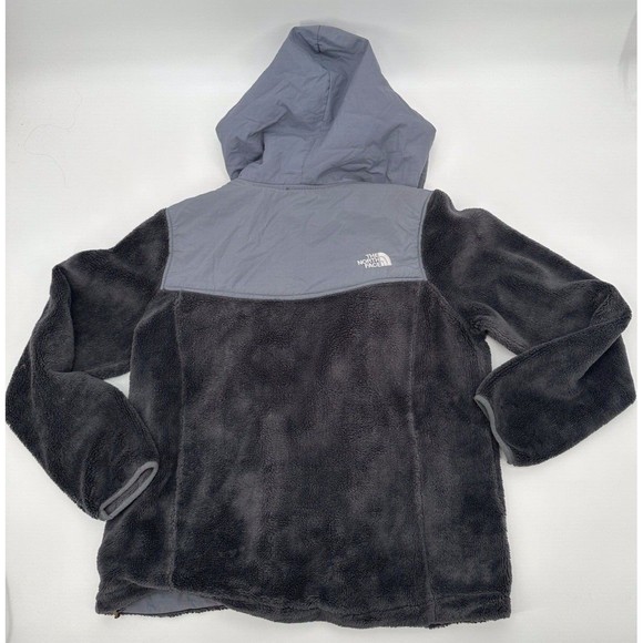 Unisex Navy / Gray The North Face Fleece Jacket-Size M good fair condition - Picture 3 of 8